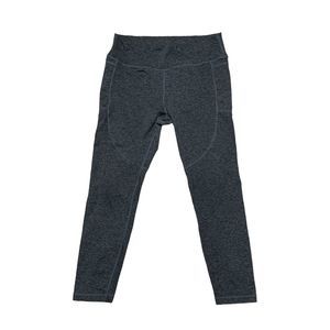 Vuori, Dark Gray/Charcoal Active Stretchy High Waisted Leggings, Large, Used